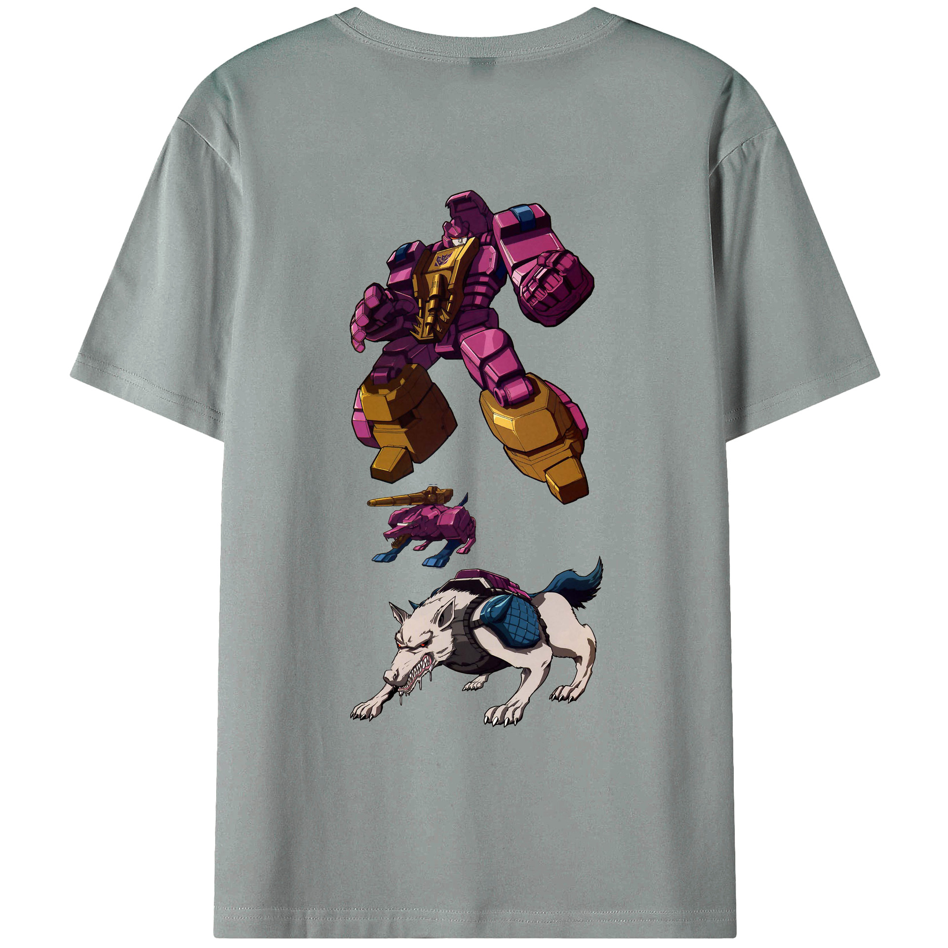 （画像用）  綿100％ メンズ半袖Tシャツ（バックプリント） 通気性